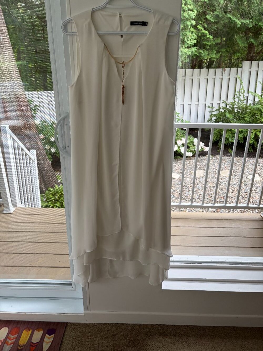 [NEUVE] Robe Cocktail TRUWORTHS Écru Mousseline